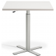 Boost Height Adjustable Meeting Table - 700x700mm